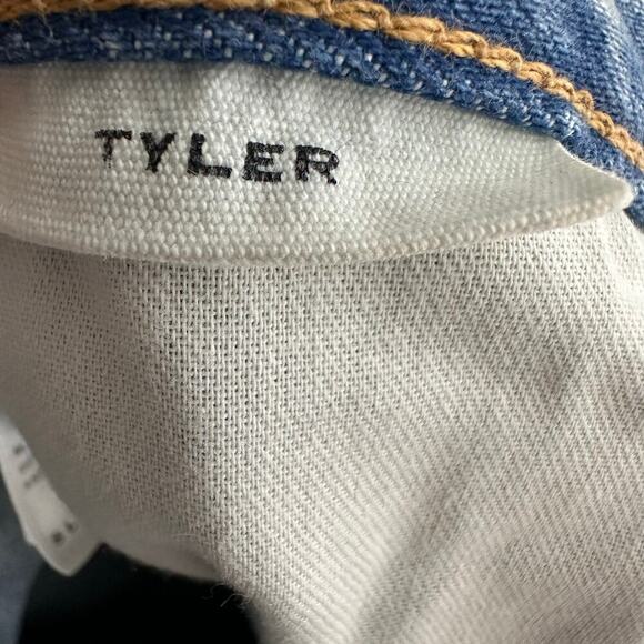 NEW Slvrlake Tyler Distressed Straight Leg Jeans Women's Size 28 - Picture 6 of 7